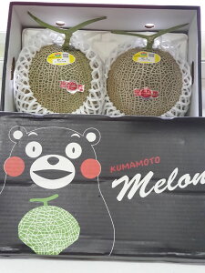 日本每日空運生產履歷熊本熊溫室紅肉哈密瓜2粒/箱/4公斤(免運費)