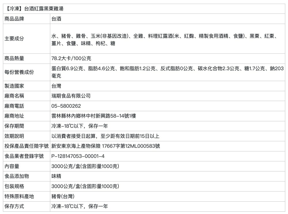 【台酒旗艦店】台酒富滿平安組(適合6~8人)(10道) 2026台酒年菜預購 到貨區間:1/26-1/30【冷凍】 3