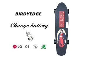 BIRDYEDGE 聖母可拆卸電動滑板 LD01 電動滑板車 手提 USB 行動電源 全台灣首發設計