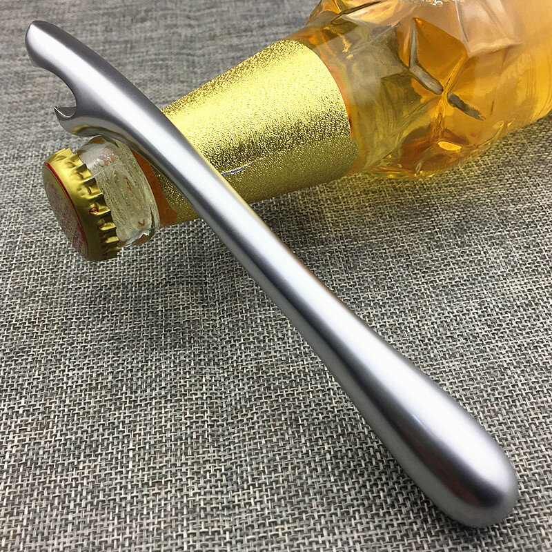 創意啤酒開瓶器個性啤酒瓶起子啟瓶器出口德國鋅合金加厚開蓋神器1入