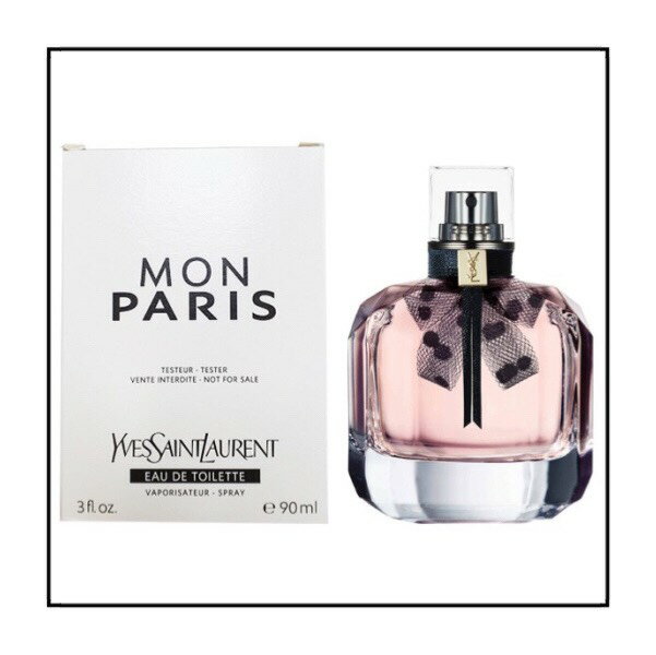 Yves Saint Laurent YSL 聖羅蘭 MON PARIS 慾望巴黎 女性淡香水 Tester 90ML ❁香舍❁ 母親節好禮
