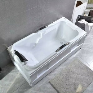 亞克力沖浪浴缸小戶型成人浴缸恒溫保溫網紅獨立式按摩家用浴缸