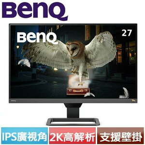 【最高22%回饋 5000點】BENQ EW2780Q 27型 2K HDRi類瞳孔螢幕