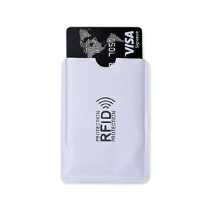 【超取免運】RFID安全防盜刷NFC卡套 (10入/組) 防磁卡套 RFID卡套 卡片套 信用卡套 防盜刷卡套 防盜卡套