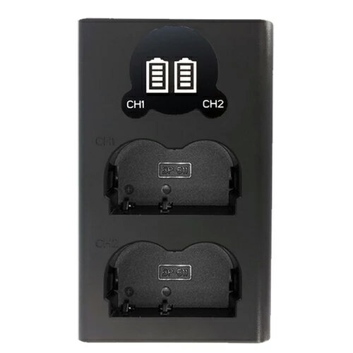 EC數位 ROWA 樂華 LCD 顯示雙槽充電器 FOR CANON BP-511 雙充 Micro USB Type-C USB