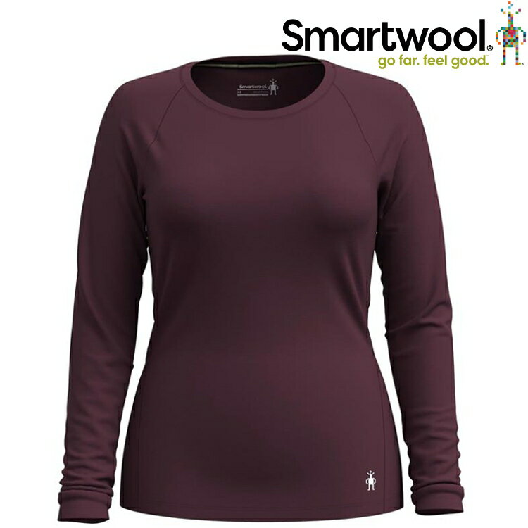 Smartwool All-Season Merino 女款 美麗諾羊毛內著長袖 SW016913 L83 茄子