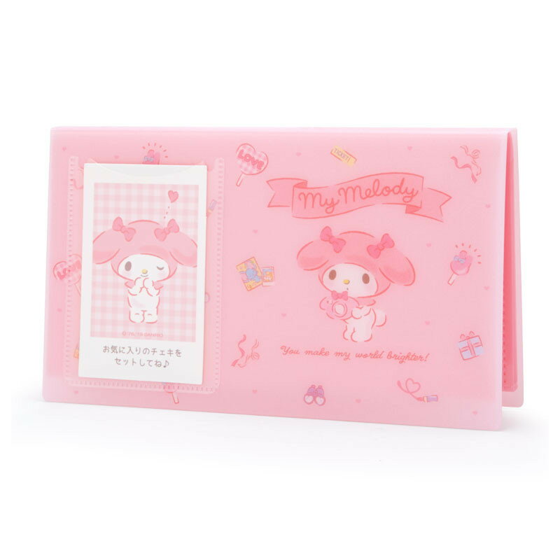 【震撼精品百貨】My Melody 美樂蒂~日本三麗鷗SANRIO 美樂蒂名片收納夾 相本-粉*22072