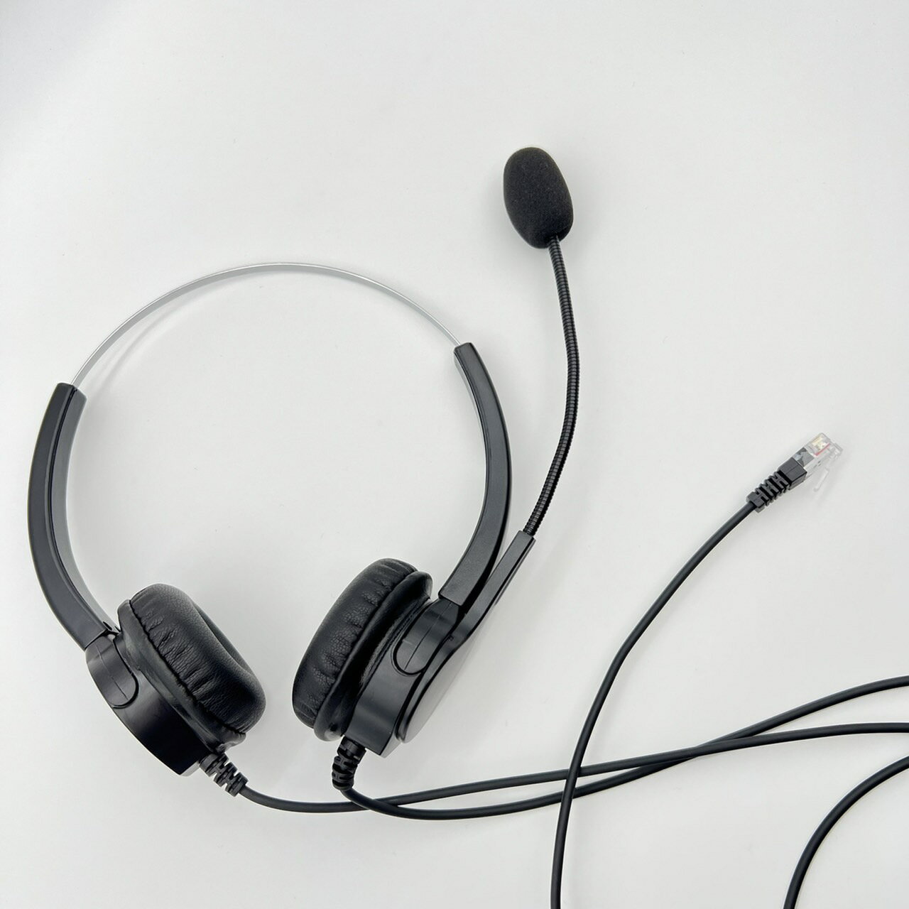 雙耳耳機麥克風 國際牌Panasonic話機專用 KX-T7730 辦公室電話耳機 商務辦公適用