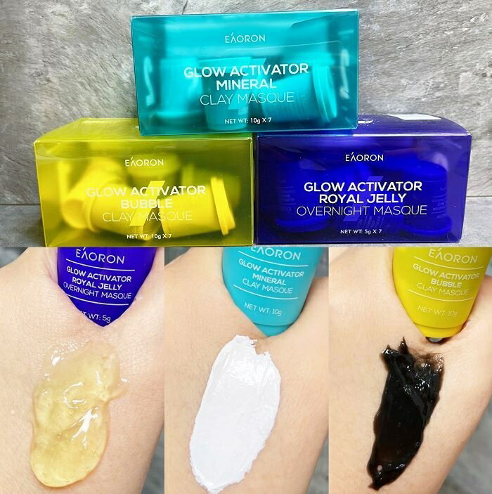 澳洲 Eaoron 瑩亮保濕清潔 小杯杯面膜泥膜系列(1盒7入) (有中標) CICIGO 預購 5