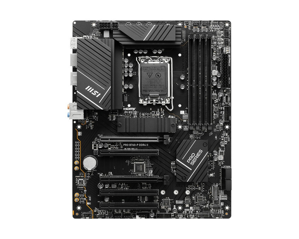 msi 微星 PRO B760-P DDR4 II 主機板