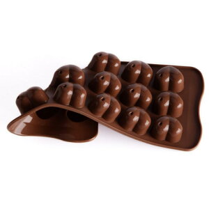15連水滴愛心造型巧克力模 模具 模型 情人節巧克力造型【DT222】 123便利屋