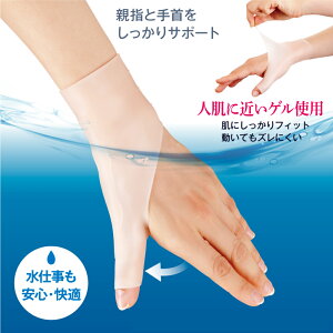 Alphax 凝膠 拇指手腕彈力護套 日本製 男女兼用 左右通用