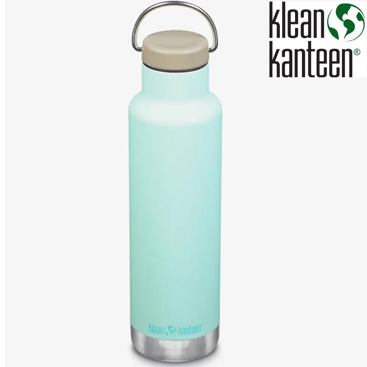 Klean Kanteen Classic Insulated 窄口不鏽鋼保溫瓶 20oz/592ml K20VCPPL BT 粉藍