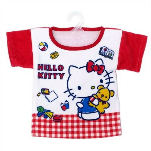 三麗鷗 短袖 T恤 造型 毛巾 凱蒂貓 擦手巾 Kitty 美樂蒂 雙子星 日貨 正版 授權 J00030361-0363