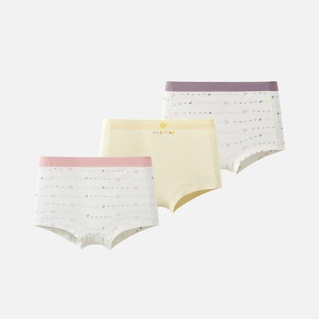 shengters 盛特士桃心滿園女童平角褲-三條入-140CM(6952699822477) 417元
