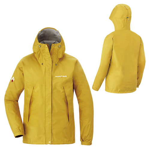 【【蘋果戶外】】mont-bell 1128601 黃 日本 女 防水透氣外套 類Gore-tex 防水外套 雨衣 風衣 風雨衣