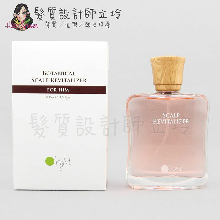 立坽『免沖頭皮調理』歐萊德公司貨 O'right 雞尾酒男用養髮液100ml oe 02 IS08
