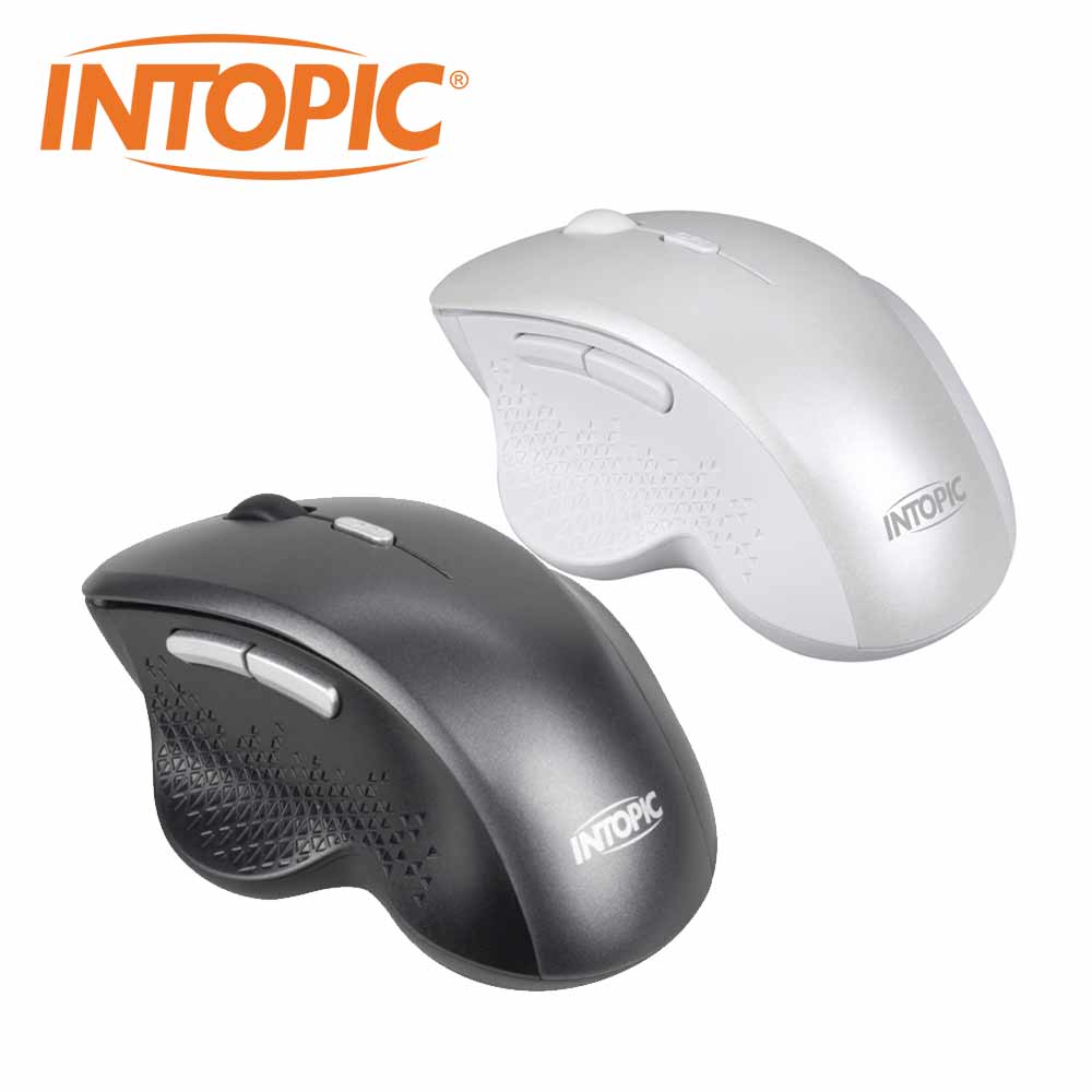 INTOPIC MSW-Q770 2.4GHz飛碟無線靜音滑鼠-富廉網