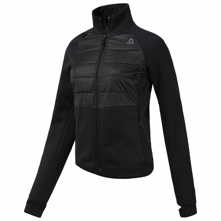 REEBOK THERMOWARM PADDED JACKET 女裝 外套 休閒 舒適 透氣 黑【運動世界】CY2609