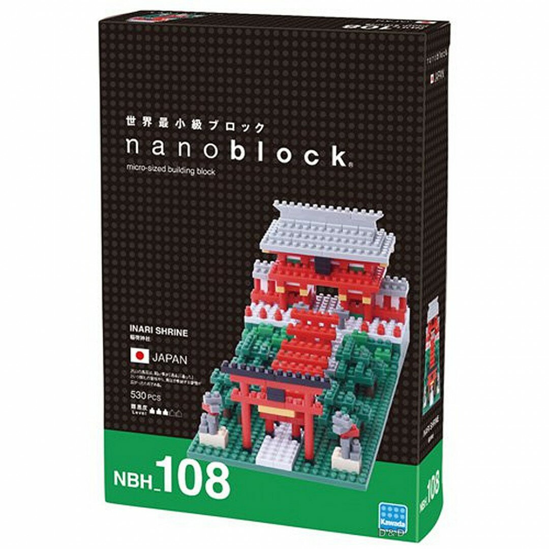 《Nanoblock 迷你積木》NBC-108 稻荷神社 東喬精品百貨