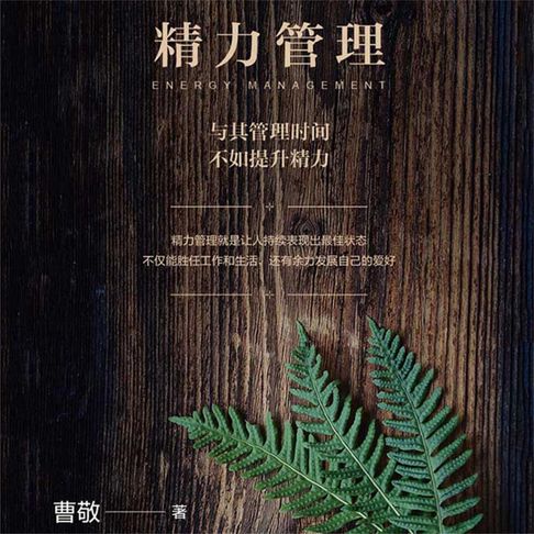 【有聲書】精力管理：与其管理时间，不如提升精力 0