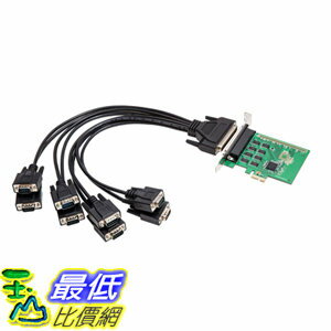 <br/><br/>  [106美國直購] IO Crest 8 Port RS232 DB9 Serial PCIe 2.0 X1 with Exar Chipset Components SI-PEX15041<br/><br/>