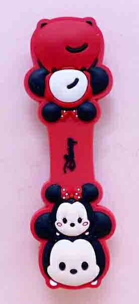 【震撼精品百貨】Micky Mouse 米奇/米妮 集線器 Q版米奇紅色#14160 震撼日式精品百貨
