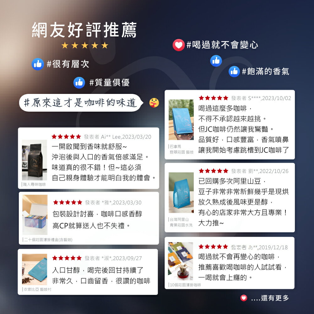 咖啡豆 買一送一│買半磅送半磅(隨機贈送)不定期更新【JC咖啡】半磅(230g/包) 莊園咖啡 新鮮烘焙 7