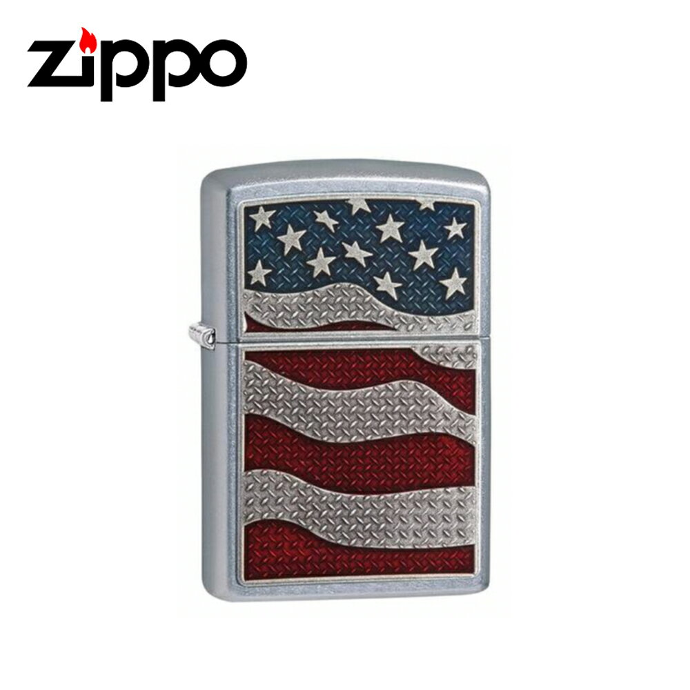 ZIPPO 美國國旗黴章打火機 29513
