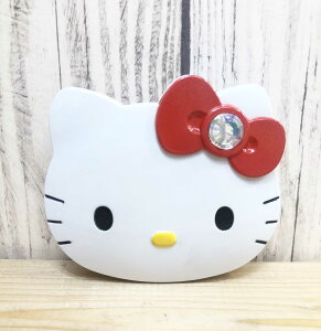 【震撼精品百貨】Hello Kitty 凱蒂貓~日本SANRIO三麗鷗 Kitty 隨身氣墊按摩鏡梳-大頭*21511