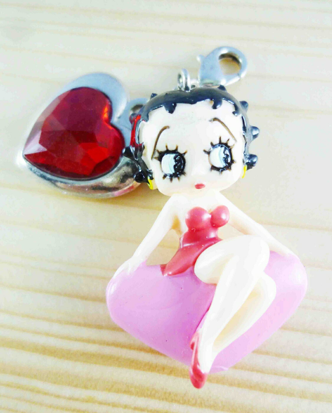 【震撼精品百貨】Betty Boop 貝蒂 吊飾-抬腿圖案 震撼日式精品百貨