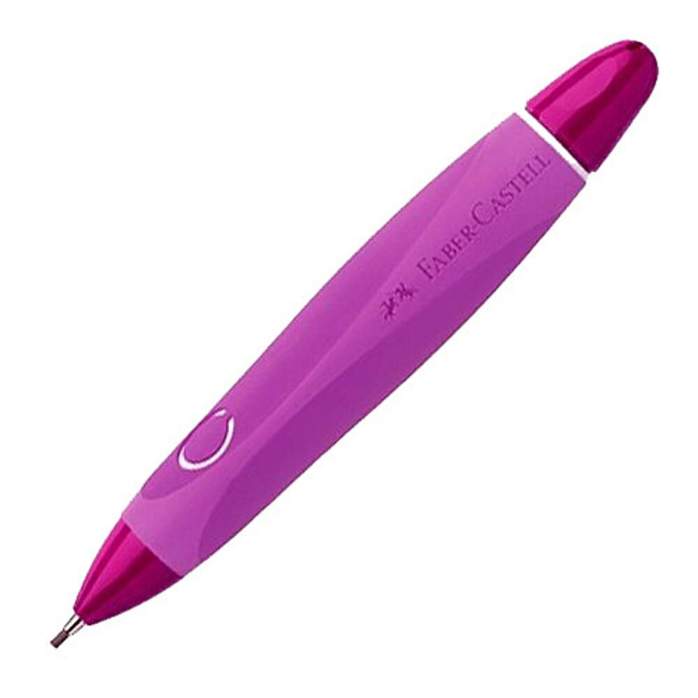 Faber-Castell左右手學齡旋轉鉛筆- 紫紅桿