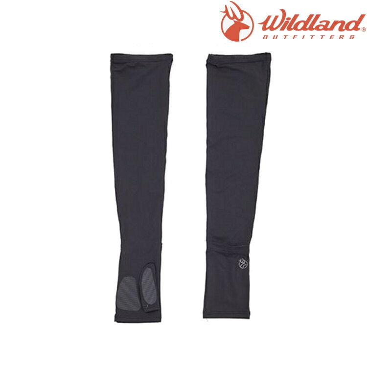 荒野 Wildland 中性款 抗UV可戴錶拇指袖套 W1816 54 黑色