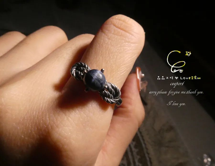 彼得石s925純銀戒指 彼得石 純銀戒指 925純銀 晶晶工坊-love2hm 46223 6