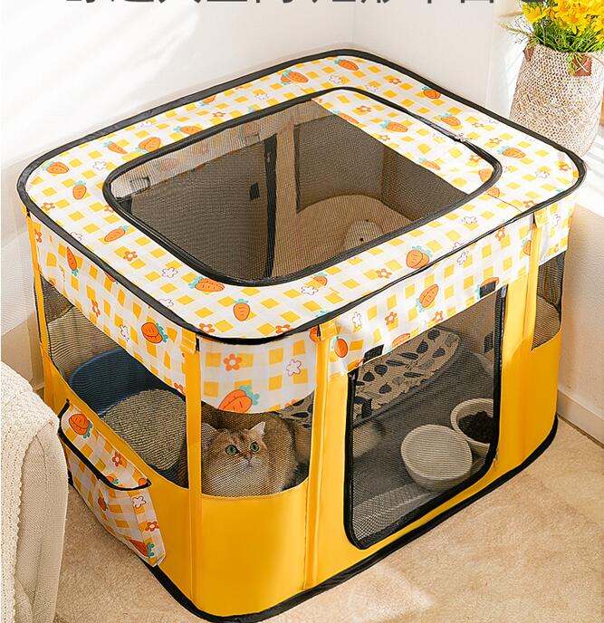 長方形貓產房貓咪懷孕待產封閉式貓窩帳篷寵物繁殖箱生產用品全套