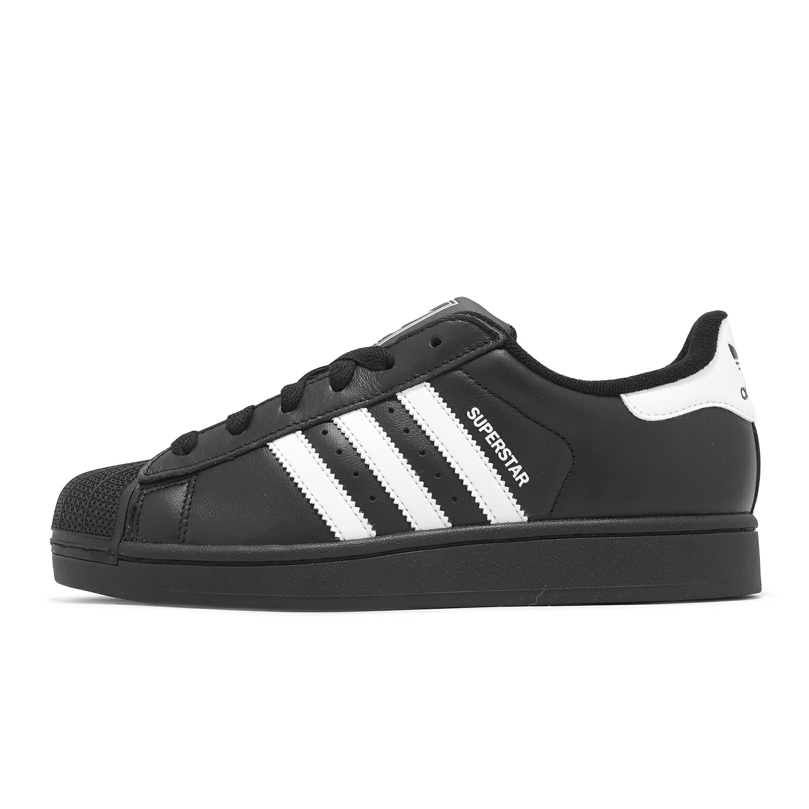 adidas 愛迪達 休閒鞋 Superstar II 男鞋 女鞋 黑 白 貝殼頭 三葉草 愛迪達
