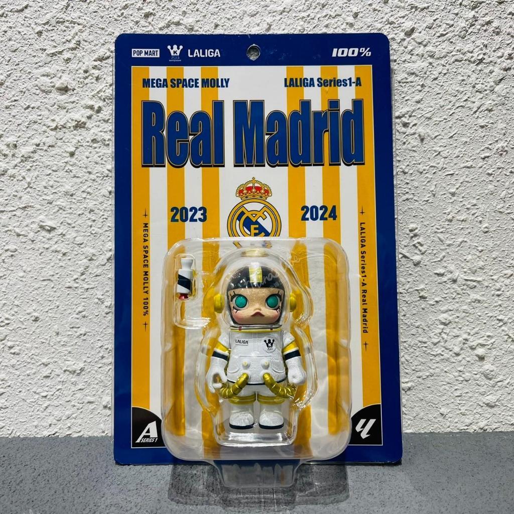 現貨 泡泡瑪特 Molly 100% 西甲聯盟 皇家馬德里 吊卡 已絕版 官方正品 popmart | 米