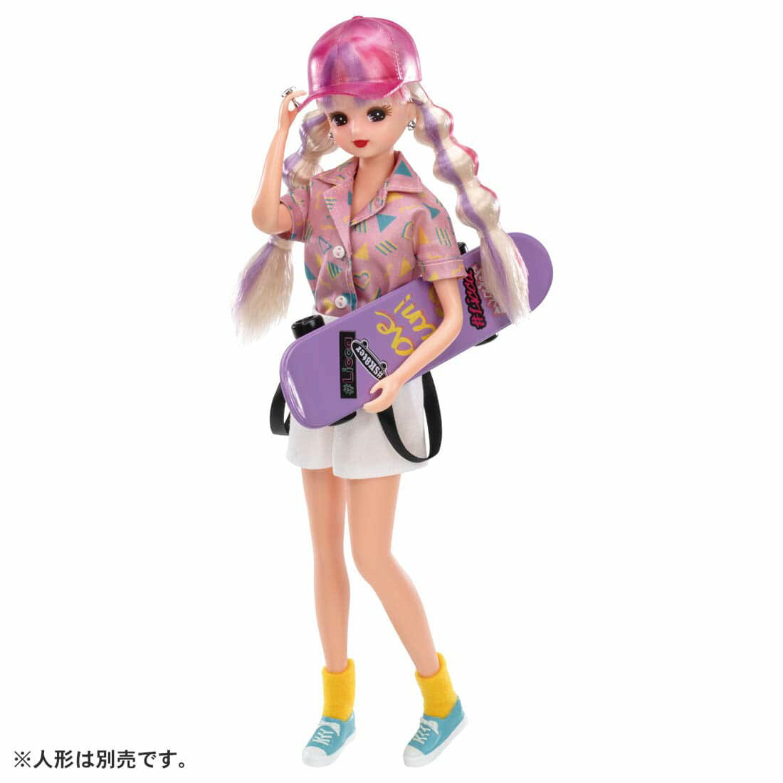 《TAKARA TOMY》莉卡  #Licca#17歲#彩繪街頭滑板服裝組 東喬精品百貨