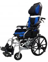 永大醫療~富士康特製輪椅/高背輪椅FZK-Ac鋁合金躺式輪椅(輪椅-B款+附加a+c功能(長照一般戶補助11800元)每台15000元