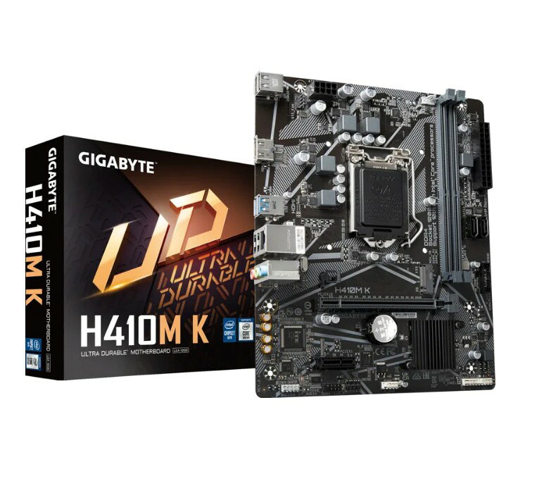 GIGABYTE 技嘉 H410M K 2.0 M-ATX 1200腳位 只有支援第10代 主機板