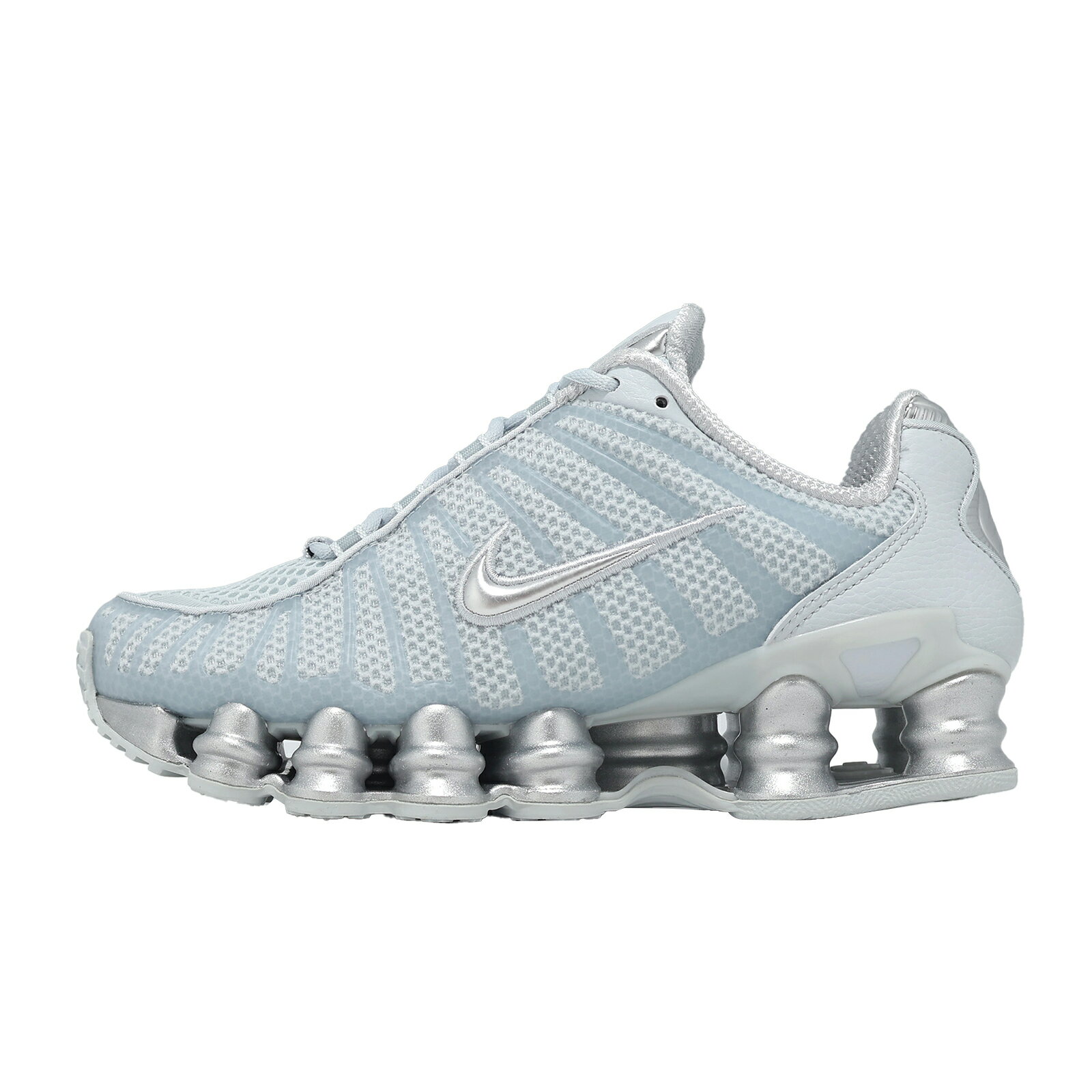 Nike 休閒鞋 Wmns Shox TL 女鞋 銀 支撐 緩震 彈簧鞋 IH2559-002