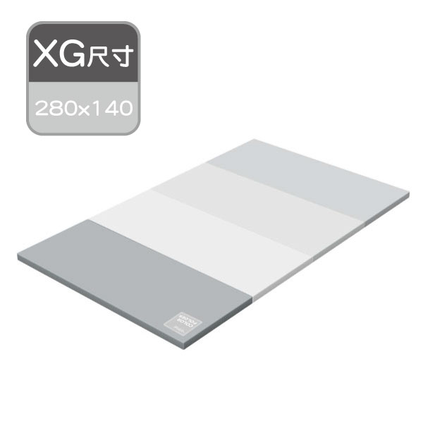 韓國ALZIPMAT ECO系列遊戲墊XG-280x140-奶灰色