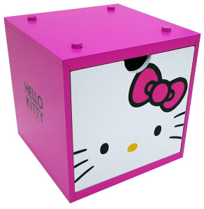 【震撼精品百貨】Hello Kitty 凱蒂貓 彩色積木盒 桃紅【共1款】 震撼日式精品百貨