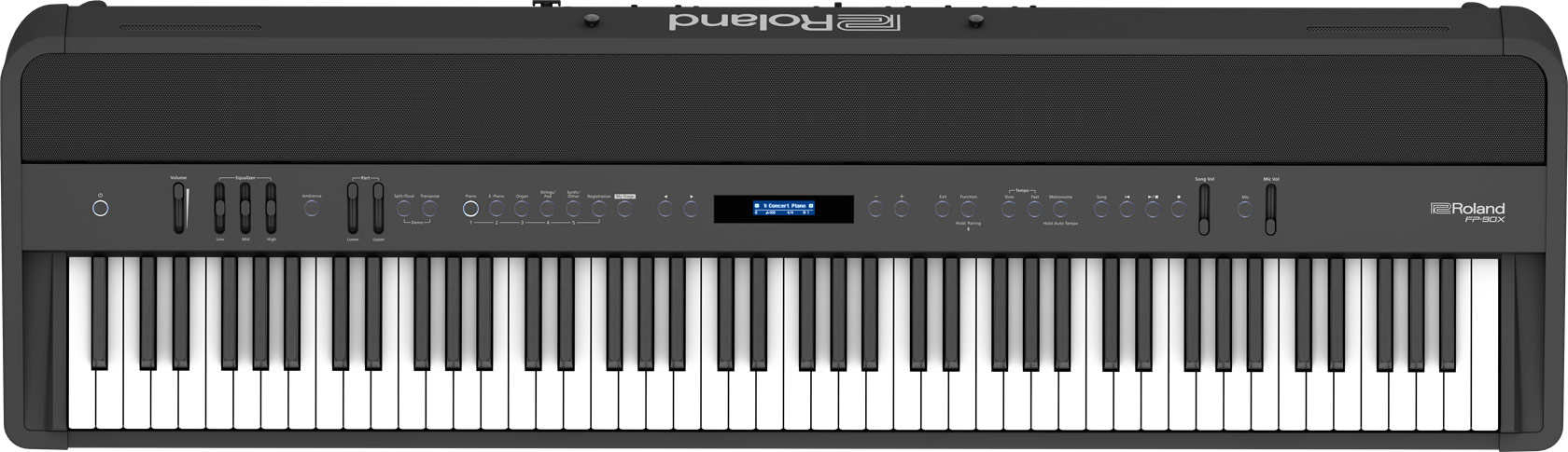 【非凡樂器】ROLAND FP-90X數位鋼琴 /黑色 /含全原廠配備(譜架、踏板) / 公司貨保固