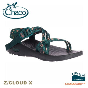 【CHACO 美國 女Z/CLOUD X涼鞋-雙織標準款《松柏小島》】CH-ZLW03HG12/運動涼鞋/登山
