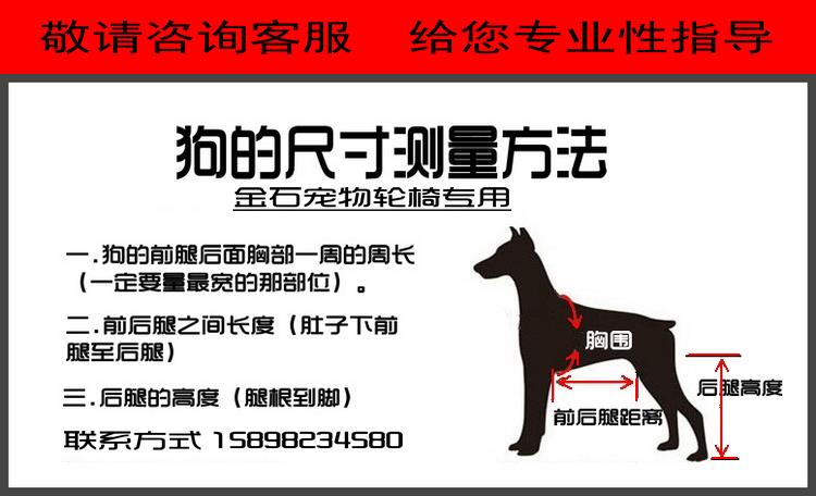 【超多款式咨詢客服】殘疾小型狗輪椅老年狗受傷癱瘓康復貓狗兔后肢代步車狗后肢助力車 4