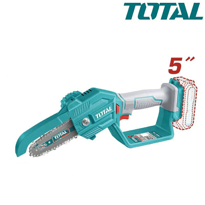 TOTAL道達爾 5吋 20V 鋰電鏈鋸機 TGSLI2058 電動鏈鋸 電鋸 伐木機 P20S