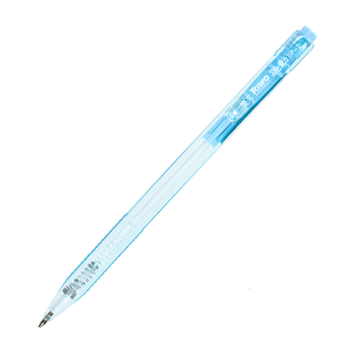 東文 BP-2 藍 粉彩側壓跳動原子筆0.7mm/支