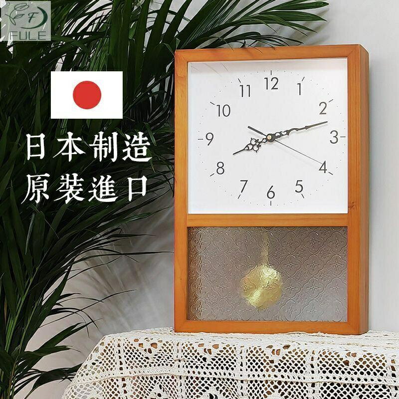 時鐘 靜音時鐘 靜音掛鐘 質感時鐘 客廳時鐘 北歐風時鐘 日式復古鐘輕奢掛鐘搖擺鐘座鐘表實木客廳老式掛墻時鐘擺臺式