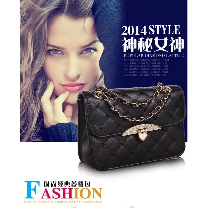 櫻桃嚴選 六色 現貨 時尚經典 菱格包 單肩包 側背包 水餃包 鍊條單肩包 5 櫻桃嚴選 六色 現貨 時尚經典 菱格包 單肩包 側背包 水餃包 鍊條單肩包 5